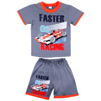 20-2004108 "RACING", костюм для мальчика, 4-8 лет, серый 20-2004108 "RACING", костюм для мальчика, 4-8 лет, серый